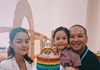 Sau ly hôn, Phạm Quỳnh Anh và Quang Huy tổ chức sinh nhật cho con gái