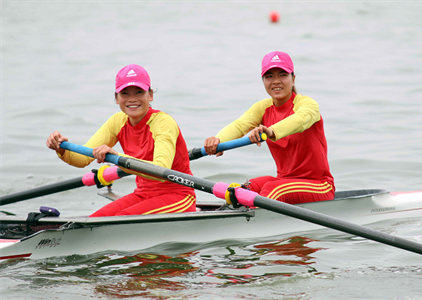 Đại hội Thể thao toàn quốc lần VIII: Hà Nội tạm dẫn đầu môn Rowing