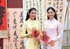 30 Tết, Hoa hậu Tiểu Vy và Ngọc Hân "đọ sắc" trong tà áo dài