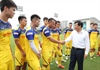 Bộ trưởng Nguyễn Ngọc Thiện: "Đội tuyển hãy phát huy tinh thần và ý chí kiên cường để thi đấu thật tốt"