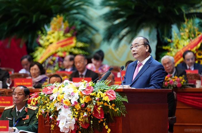 Thủ tướng phát biểu tại Đại hội đại biểu toàn quốc MTTQ Việt Nam