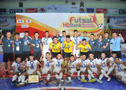 Thái Sơn Nam bảo vệ thành công chức vô địch giải futsal VĐQG HDBank 2019