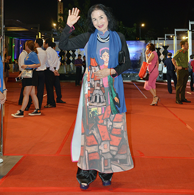 Đông đảo nghệ sĩ hội tụ tại bế mạc Liên hoan phim Việt Nam lần thứ XXI