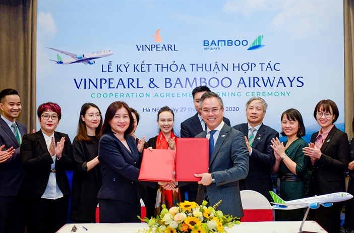 Vinpearl và Bamboo Airways hợp tác chiến lược