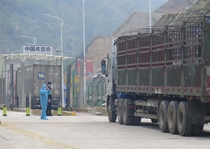 Tất cả cửa khẩu Trung-Việt ở Quảng Tây khôi phục hoạt động