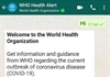 WHO sử dụng ứng dụng WhatsApp để thông tin chính thức về dịch Covid-19
