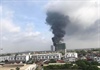 Hà Nội: Cháy lớn tại khu vực gần cầu Đông Trù, cột khói đen nghịt bốc cao