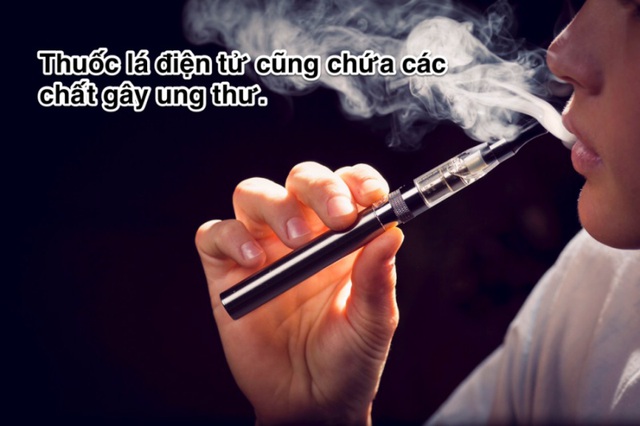Không để Việt Nam là thị trường của thuốc lá điện tử