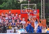 Giải bóng rổ phong trào 3x3 HBF thu hút đông đảo người xem tại phố đi bộ Hà Nội