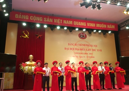 Khai trương Trung tâm Báo chí phục vụ Đại hội Đại biểu thành phố Hà Nội...