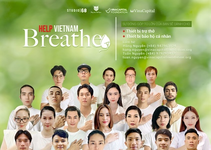 Nghệ sĩ và cầu thủ Việt kêu gọi ủng hộ quỹ mua máy thở điều trị Covid-19