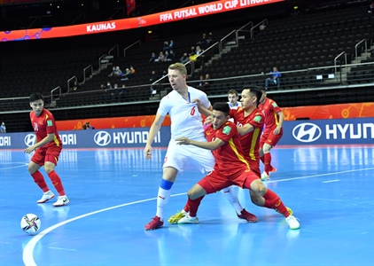 Vào vòng 1/8 World Cup, tuyển Futsal Việt Nam được thưởng 1 tỷ đồng