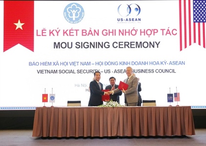 BHXH Việt Nam và Hội đồng Kinh doanh Hoa Kỳ - ASEAN hợp tác  trong thực...