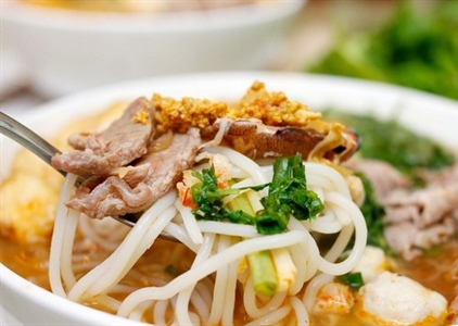 Bún đũa và Phở bò Nam Định lọt Top 100 món ăn đặc sản Việt Nam