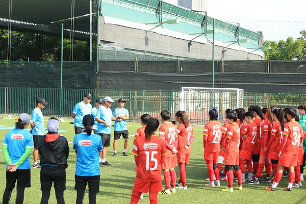 Tuyển nữ Việt Nam tập trung 31 cầu thủ, chuẩn bị cho SEA Games 31
