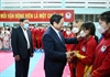 Thủ tướng động viên Đoàn thể thao Việt Nam và kiểm tra công tác chuẩn bị SEA Games 31: Thi đấu hết mình là thành tích lớn nhất