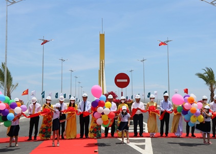 Quảng Nam: Thông xe cây cầu 315 tỉ đồng nối TP Hội An và thị xã Điện Bàn