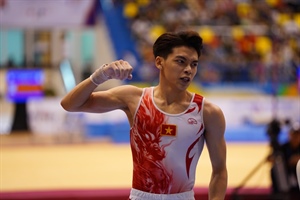 Đánh bại nhà vô địch thế giới, Đặng Ngọc Xuân Thiện giành HCV Thể dục dụng cụ