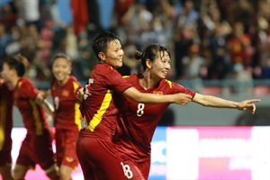 Thắng Myanmar, tuyển nữ Việt Nam vào chung kết SEA Games 31