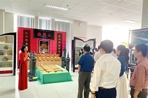 Bảo tàng Ninh Bình trưng bày triển lãm Kinh đô Hoa Lư - Theo dòng lịch sử tại Kiên Giang