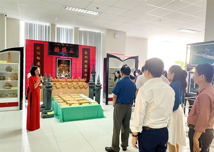 Bảo tàng Ninh Bình trưng bày triển lãm Kinh đô Hoa Lư - Theo dòng lịch...