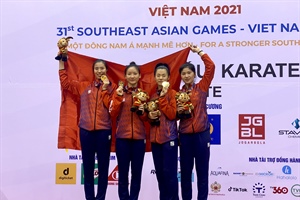 Đoàn Thể thao Việt Nam vượt mốc 160 HCV