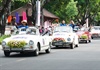 Ngắm dàn xe cổ Volkswagen diễu hành trên đường phố Huế