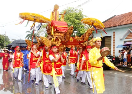 Lễ hội đình làng Trà Cổ- nét văn hóa đặc sắc hấp dẫn du khách