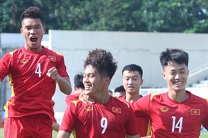 U19 Việt Nam thắng trận đầu tiên tại giải Đông Nam Á