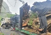 Quảng Bình: Bắt giữ xe đầu kéo vận chuyển trái phép 2 cây gỗ ‘khủng’