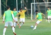 U19 Việt Nam chuẩn bị cho trận đấu với U19 Brunei