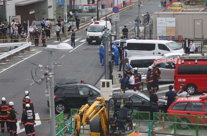 Nhật Bản họp báo sau khi cựu Thủ tướng Nhật Bản Abe Shinzo bị ám sát