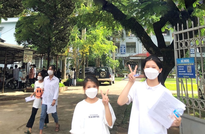Lai Châu, Lào Cai: Không có thí sinh và cán bộ coi thi vi phạm quy chế