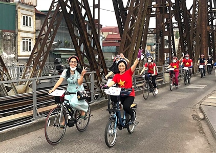 Hà Nội là một trong 6 điểm đến du lịch trải nghiệm xe đạp tuyệt vời nhất