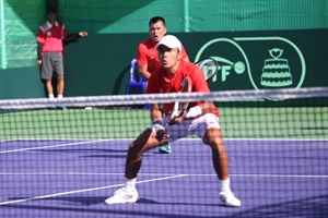 Tuyển quần vợt Việt Nam giành ngôi á quân tại Davis Cup nhóm III