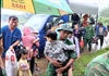 Quảng Trị: Lốc xoáy khiến hàng trăm nhà dân bị tốc mái, đưa người dân ở trên đảo Cồn Cỏ xuống hầm trú ẩn