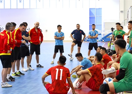 Đội tuyển Futsal Việt Nam: Sẵn sàng cho ngày hội lớn