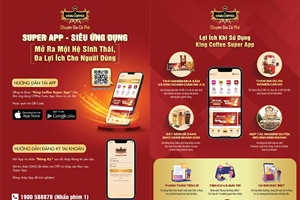 Thỏa sức khám phá ẩm thực cùng King Coffee Super App