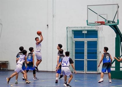Khai mạc giải bóng rổ học đường tỉnh Quảng Ngãi