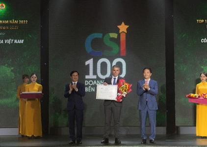 FrieslandCampina Việt Nam được vinh danh top 10 Doanh nghiệp Bền vững...