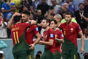 “Huỷ diệt” Thuỵ Sĩ, Bồ Đào Nha vào tứ kết World Cup 2022