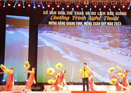 Bắc Giang: Đặc sắc chương trình nghệ thuật chào đón Xuân Quý Mão 2023