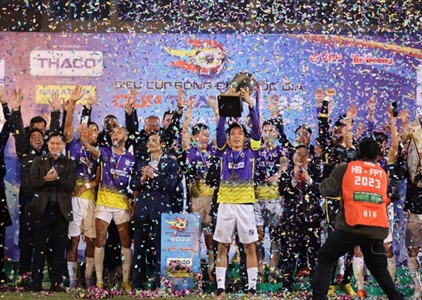 CLB Hà Nội đoạt Siêu Cúp quốc gia lần thứ 5