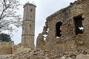 Nhiều di tích lịch sử bị hư hại nghiêm trọng sau trận động đất tại Thổ Nhĩ Kỳ và Syria