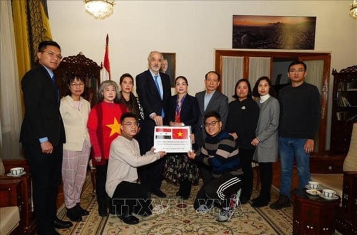 Người Việt ở Nga tổ chức hỗ trợ nạn nhân Syria sau động đất