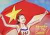 Nhà báo Huỳnh Dũng Nhân vẽ tranh, làm thơ tri ân các VĐV thi đấu tại SEA Games 32