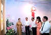 Không gian nghệ thuật “Sen thư pháp” mừng ngày sinh Chủ tịch Hồ Chí Minh
