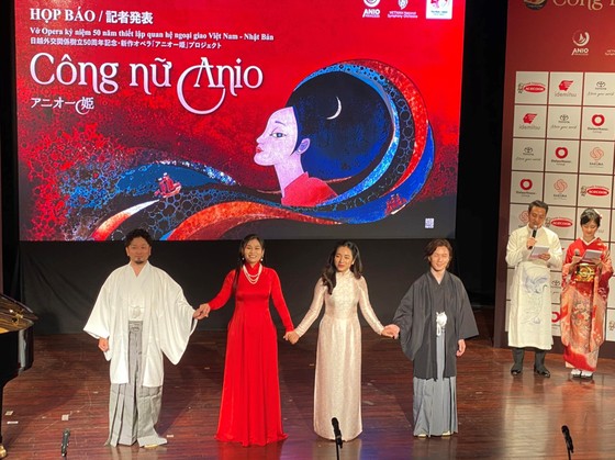 Ra mắt dự án opera hợp tác Việt Nam - Nhật Bản “Công nữ Anio”