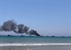 Quảng Ngãi: Tàu cá của ngư dân bốc cháy, thiệt hại khoảng nửa tỉ đồng