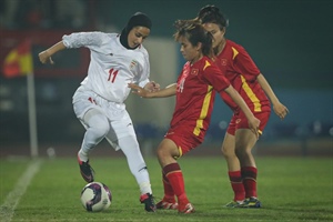U20 nữ Việt Nam thắng trận mở màn vòng loại châu Á